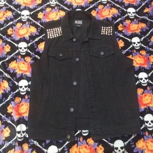Rude denim vest